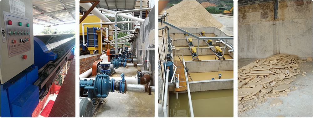 水洗高嶺土生產線洗砂工藝流程 水洗高嶺土生產線洗砂工藝流程